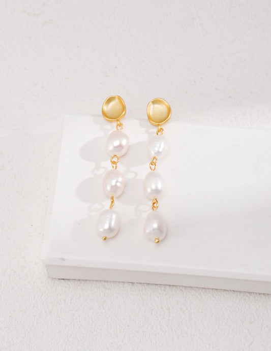 Baroque Drop Earring